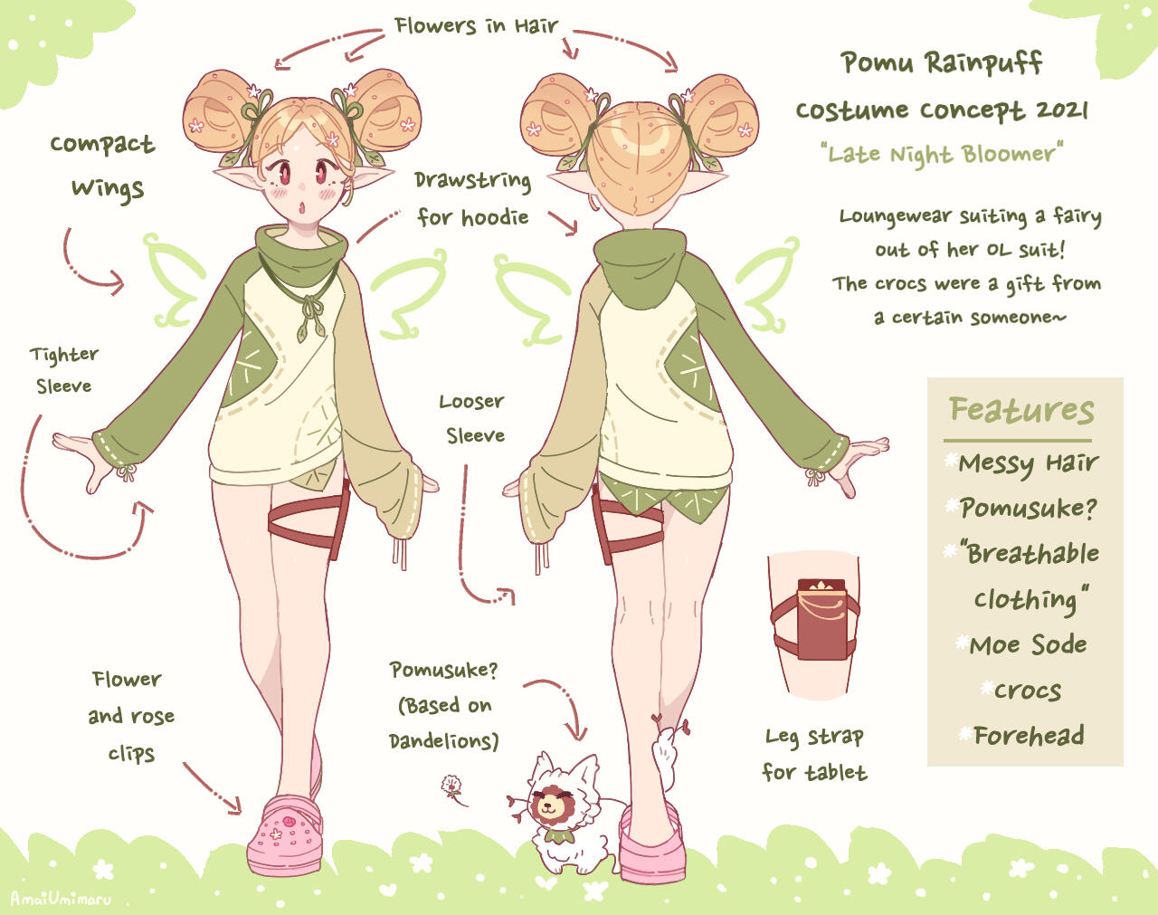 Pomu Otakuthon Contest Entry Costume Design Pomu Otakuthon Contest Entry Costume Design