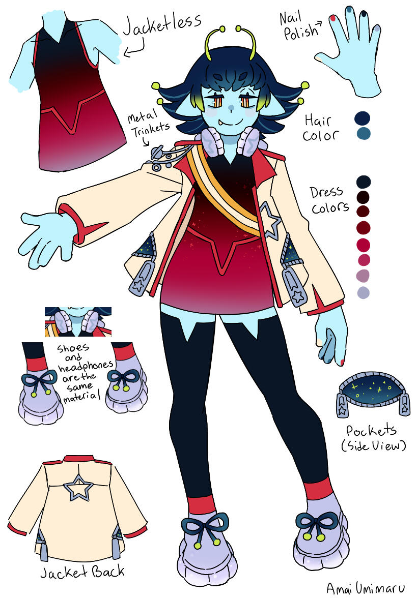 Alien Costume Design 1 Alien Costume Design 1