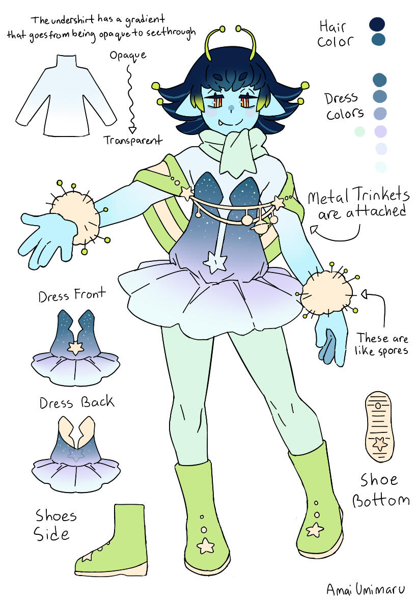 Alien Costume Design 2 Alien Costume Design 2