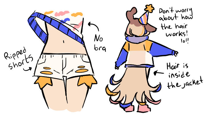 Birthday Costume Details