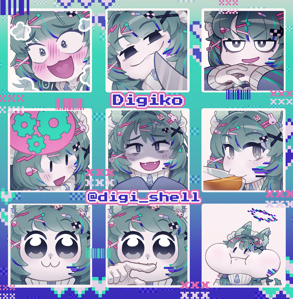 Digiko's Emotes Set 3 Digiko's Emotes Set 3