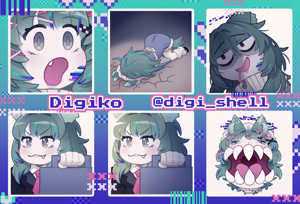 Digiko's Emotes Set 2 Digiko's Emotes Set 2